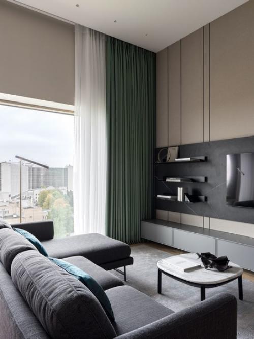 Квартира в свободной планировке с красивыми видами из окна. 05