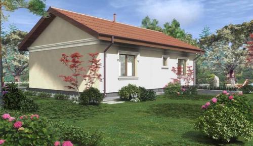 Проект одноэтажного дома (84, 5 м 2). 06