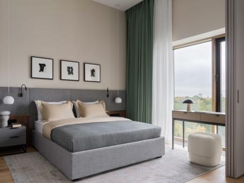 Квартира в свободной планировке с красивыми видами из окна. 08