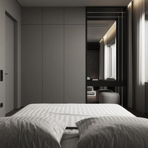 Дизайн спальни площадью 14 кв. 01