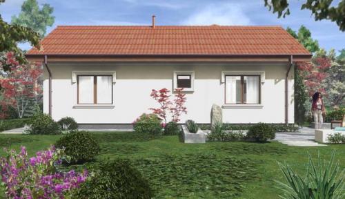 Проект одноэтажного дома (84, 5 м 2). 07