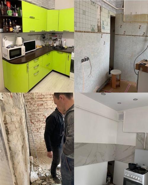 223 000 на капитальный ремонт кухни. 07