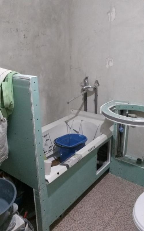 Ванная комната 4 кв м (изначально совмещенный санузел. 01