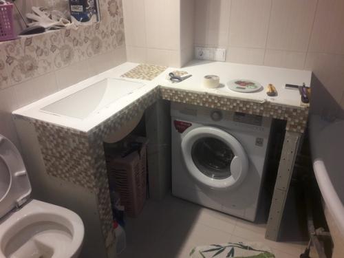 Всем привет вот такая задумка для столешницы в ванной комнате! 06