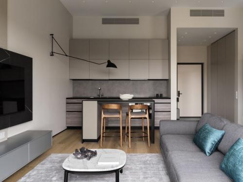 Квартира в свободной планировке с красивыми видами из окна. 04