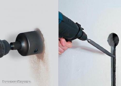 Штробление стен. Электропроводка - это один из самых ответственных этапов ремонта, к которому нужно подходить со всей осторожностью. 06 Штробление стен. Электропроводка - это один из самых ответственных этапов ремонта, к которому нужно подходить со всей осторожностью. 06