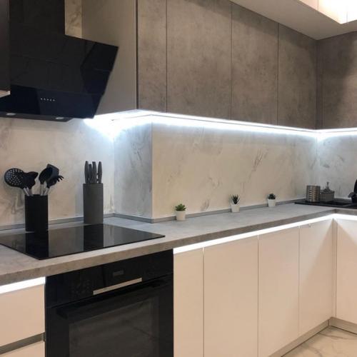 Стильная и функциональная кухня после капитального ремонта. 01