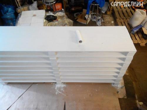 Знакомому мебель из поддонов в загородный доме сделал. 06