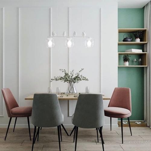 Как же круто вписался зеленый оттенок в интерьер квартиры. 04