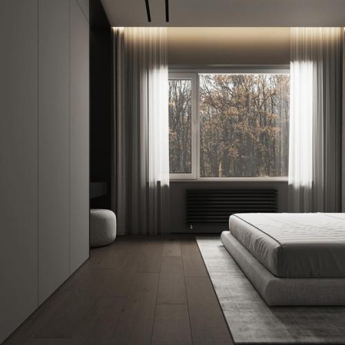 Дизайн спальни площадью 14 кв. 06