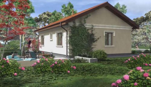 Проект одноэтажного дома (84, 5 м 2). 09