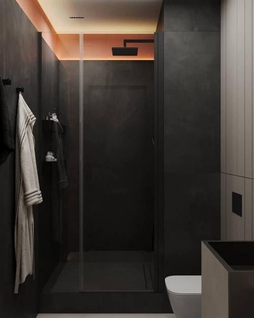 Два варианта интерьера санузла. 02