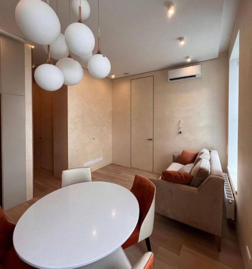 Кухня - гостиная сразу же после ремонта. 03