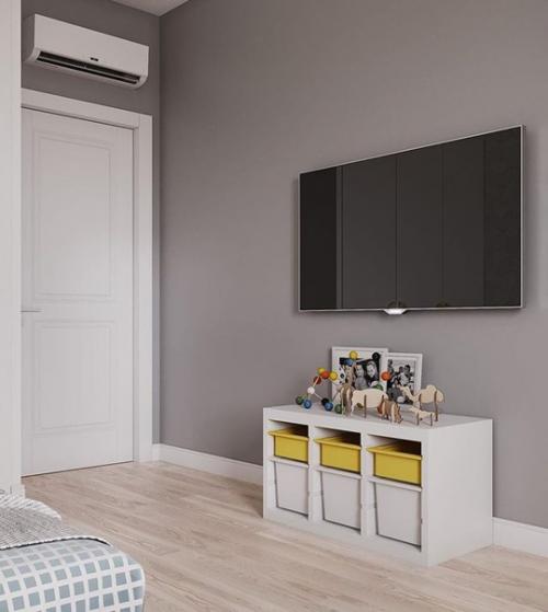 Детские комнаты.  Два стиля и каждый хорош по-своему. 02