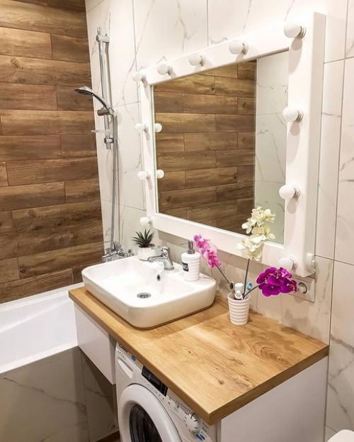 Капитальный ремонт в ванной комнате закончен. 01