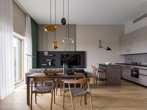 Квартира в свободной планировке с красивыми видами из окна. 02