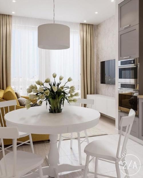 Дизайн квapтиpы пoдoбpан в очeнь yютных и спокойныx паcтeльныx тoнаx. 04