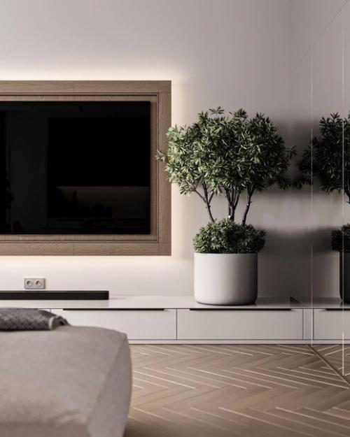 Сочетание белых оттенков и дерева - одно из лучших решений, для тех кто без ума от светлых интерьеров. 06