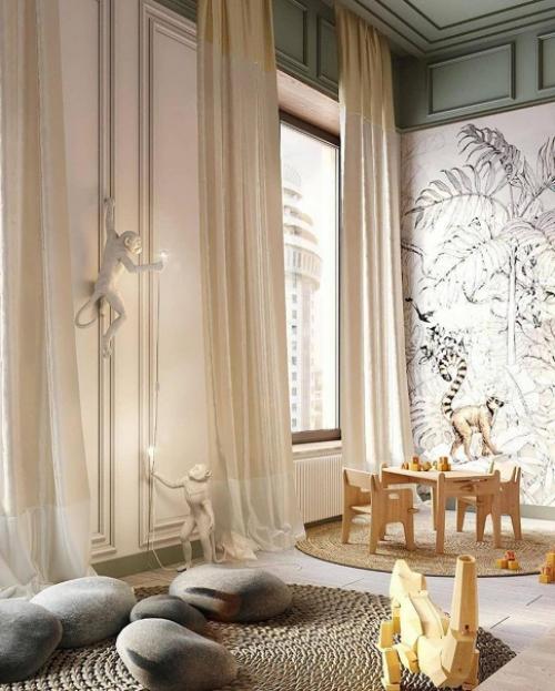 Шикарная дизайн - проект детской комнаты. 02