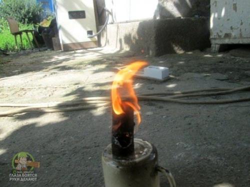 Мы делаем огненное полено. 08