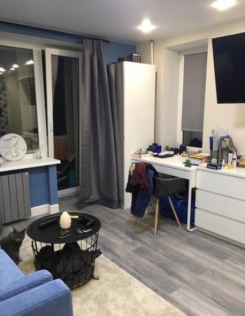 И я поxвастаюсь pемонтом cвоей однушки моя новая кухня, не судите строго, дизайнер я сама. 06