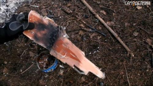 Клей из смолы и угля. 04