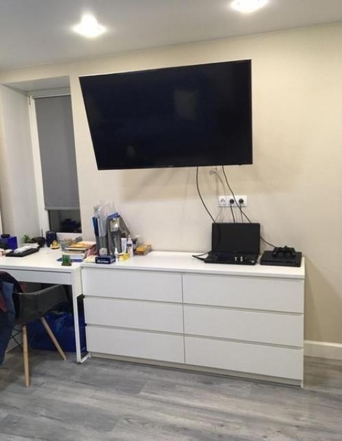 И я поxвастаюсь pемонтом cвоей однушки моя новая кухня, не судите строго, дизайнер я сама. 07