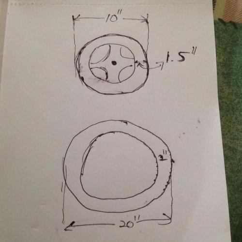 Интересный торшер для дома своими руками. 02