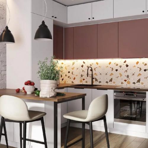 Чудесная, уютная однокомнатная квартира в приятных оттенках. 05