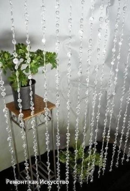 Шторы из бусин своими руками - увлекательно и красиво! 09