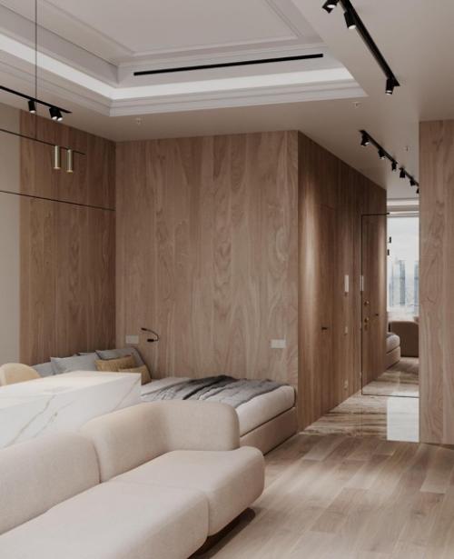 Универсальный и очень уютный дизайн - проект квартиры. 07