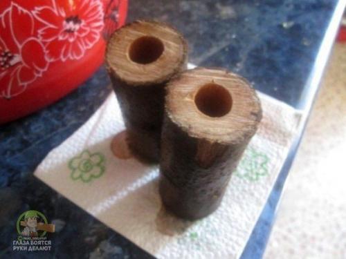 Мы делаем огненное полено. 05