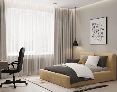 Стильный и функциональный интерьер комнаты для подростка. 03