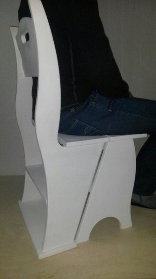 Стул - стремянка, сделанная своими руками. 01