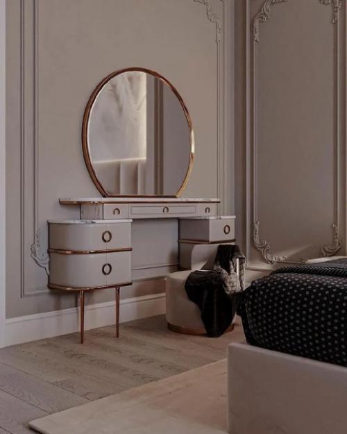 Очень красивый дизайн - проект спальни в современном стиле. 04