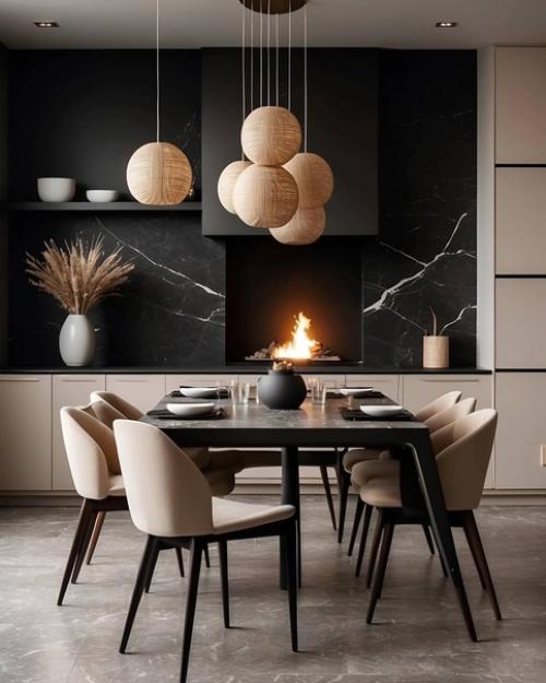 Интерьер кухни в современном стиле. 02