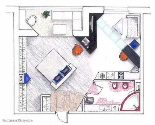 Золотые правила расстановки мебели. 01 Золотые правила расстановки мебели. 01