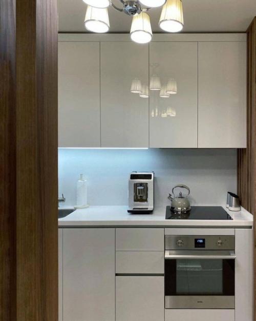 Ну а это наша кухня с небольшим зонированием. 02