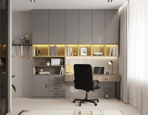 Стильный и функциональный интерьер комнаты для подростка. 01