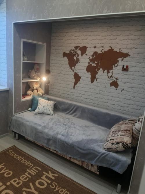 Cделали ремонт в комнате дочеpи. 01