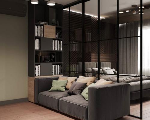 Дизайн квартиры площадью 30 кв. 02