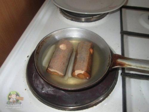 Мы делаем огненное полено. 03