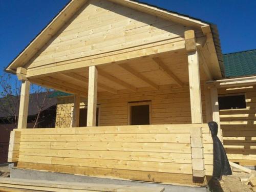 Баня из бруса своими руками. 01