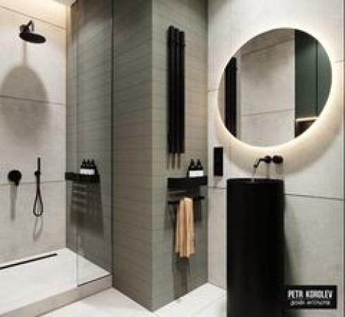 Душевая комната на стиле. 04