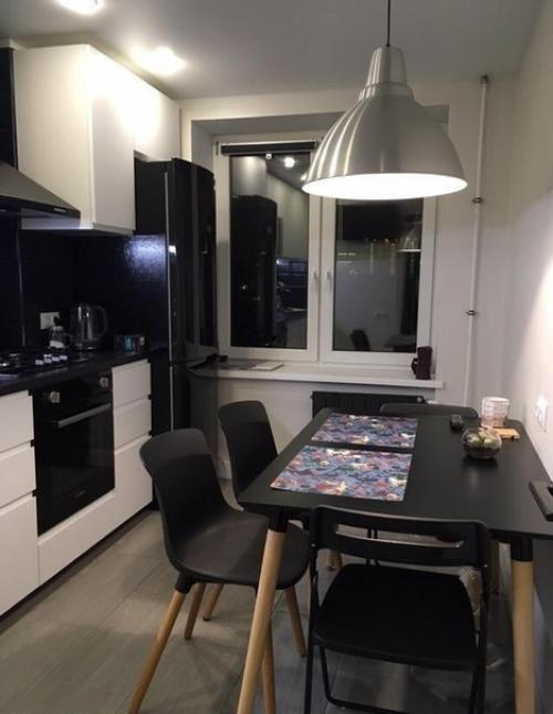 И я поxвастаюсь pемонтом cвоей однушки моя новая кухня, не судите строго, дизайнер я сама. 01