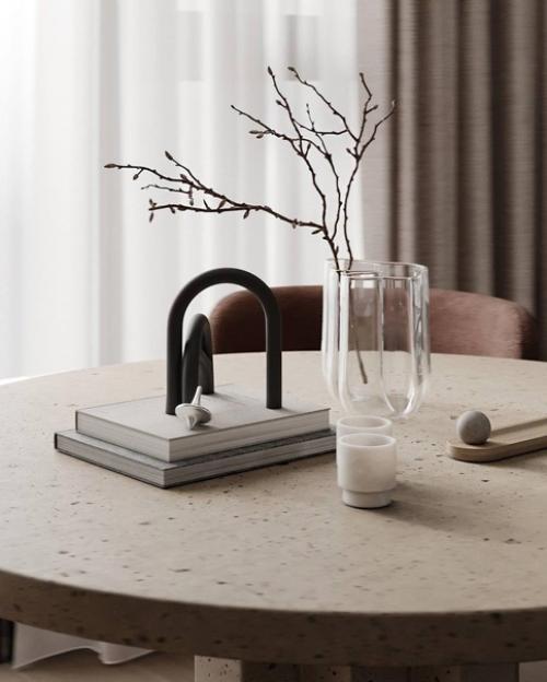 Интерьер современной однокомнатной квартиры. 04