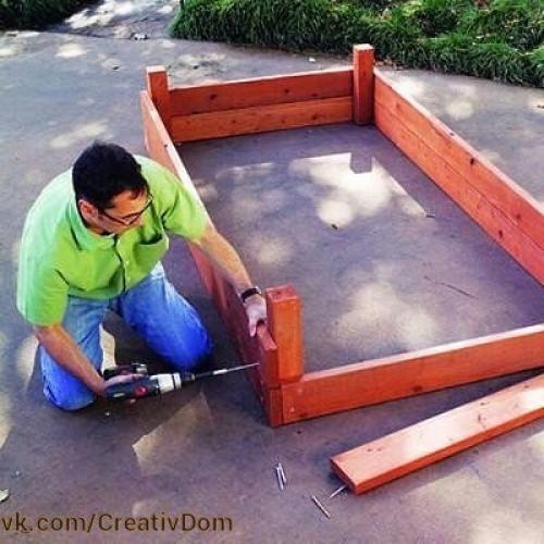 Простой удобный парник своими руками. 01