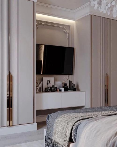 Очень красивый дизайн - проект спальни в современном стиле. 03