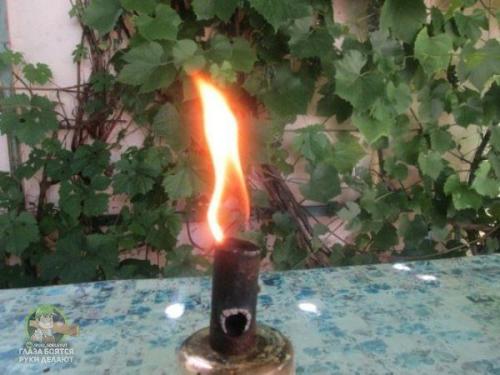 Мы делаем огненное полено. 07