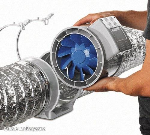 Вентилятор для кухни своими руками. 04